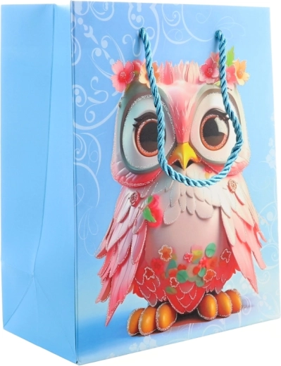 Bolsa de papel resistente con asas cómodas