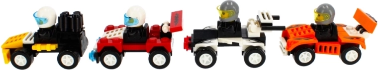 4 máquinas de carrera, diversión sin fin