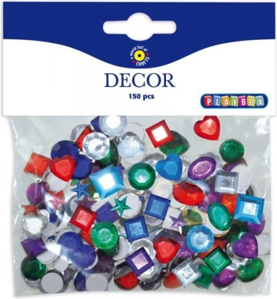 Piedritas autoadhesivas PLAYBOX para decorar