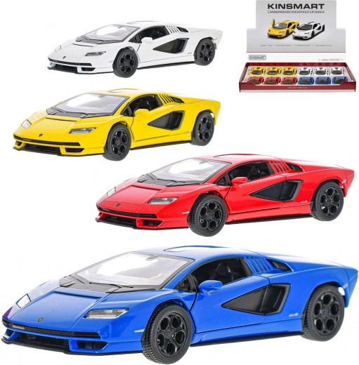 Modelo de coche metálico Kinsmart Lamborghini Countach LPI 800-4 12,5 cm (1:38) - 1 pieza