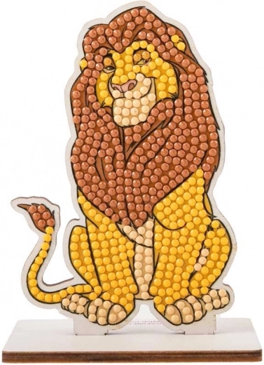 Pintura de diamantes El Rey León: Mufasa