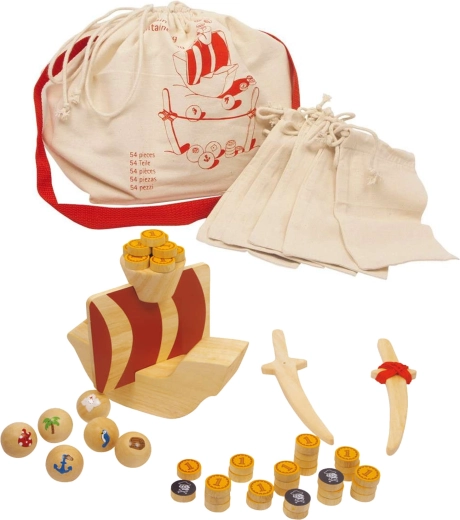 Juego de destreza pirata Goki Capitán Koog