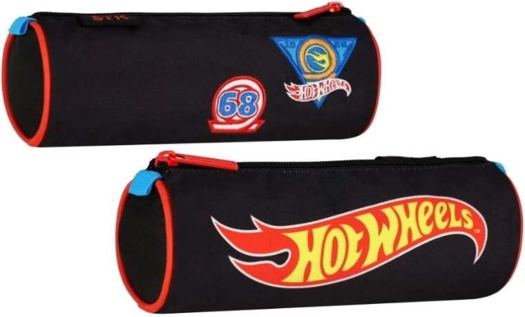 Estuche tubular Hot Wheels Black - 1 pieza