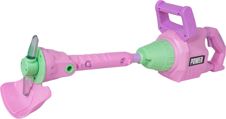 Desbrozadora interactiva con luz y sonido