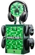 Soporte gaming Minecraft para mando con compartimento de almacenamiento