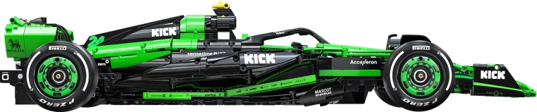 Representación realista del monoplaza de F1 a escala 1:8