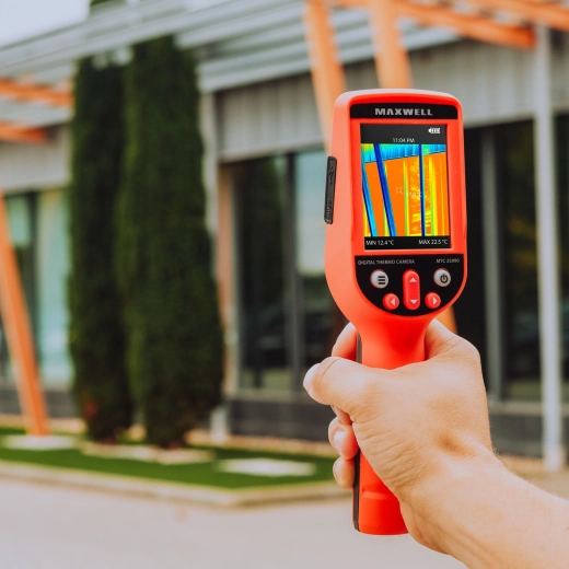Cámara termográfica digital con pantalla táctil