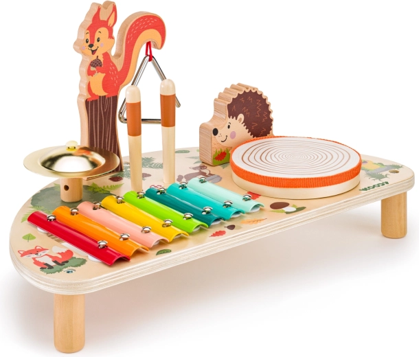 Motivos del bosque y diseño amigable para niños