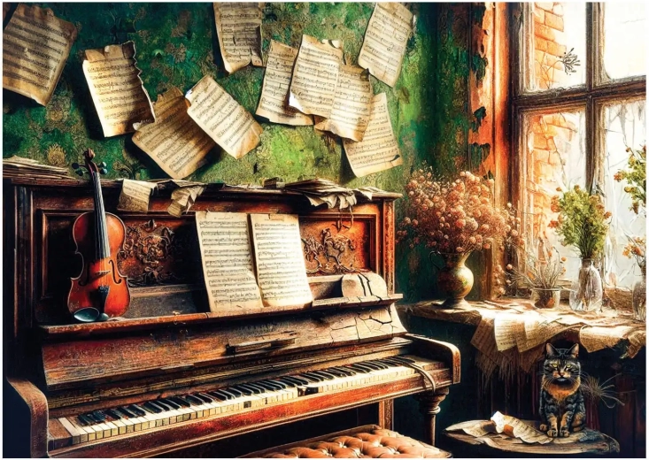 Puzzle piano XL 700 piezas