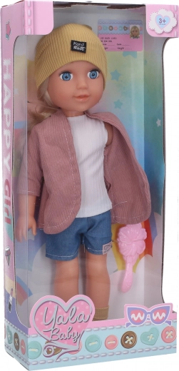 Muñeca con peine 35 cm