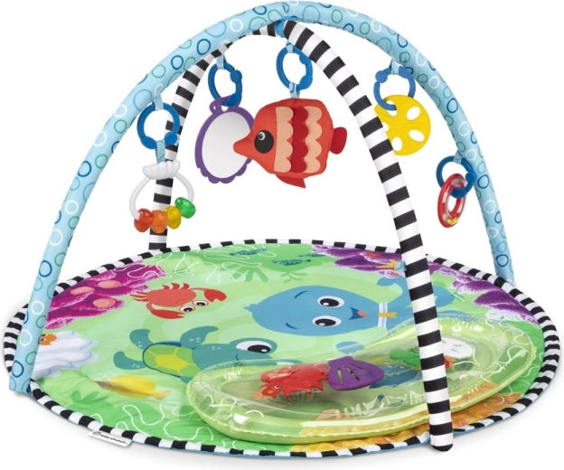 Baby Einstein manta de juego 2 en 1 con alfombrilla de agua Sea Floor Explorers 0m+