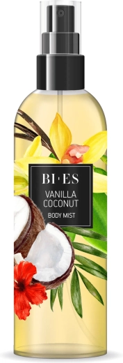 Spray corporal con aroma a vainilla y coco 200 ml