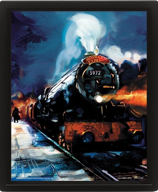 Cuadro 3D Harry Potter – Expreso de Hogwarts