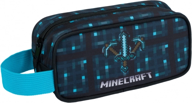 estuche Minecraft Blue Axe and Sword