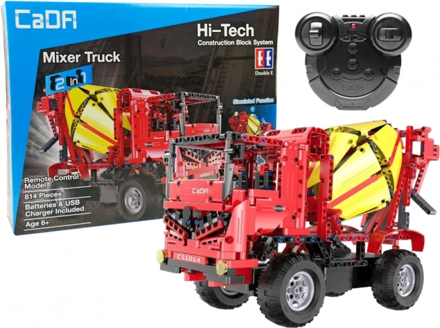 Kit de construcción CADA RC hormigonera 2,4G – 815 piezas