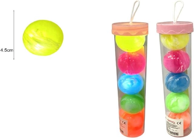 Pelota de goma luminosa - 1 unidad