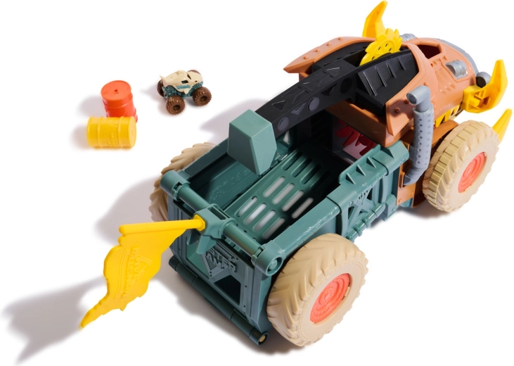 Mini MEGALODON 1:87 listo para la arena