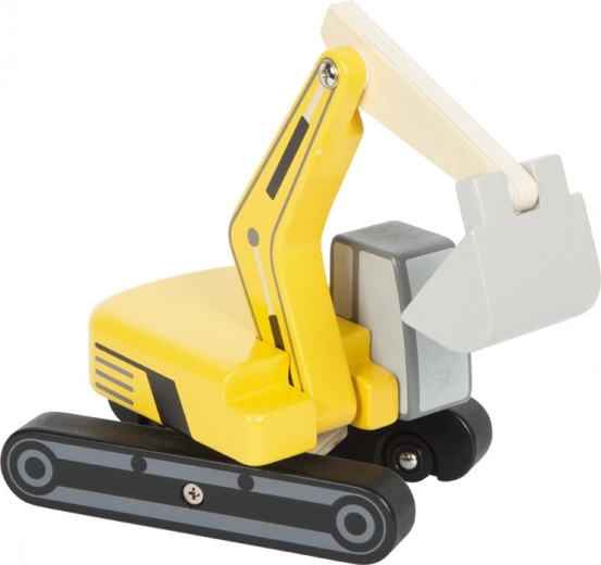 Excavadora de orugas de madera Small Foot
