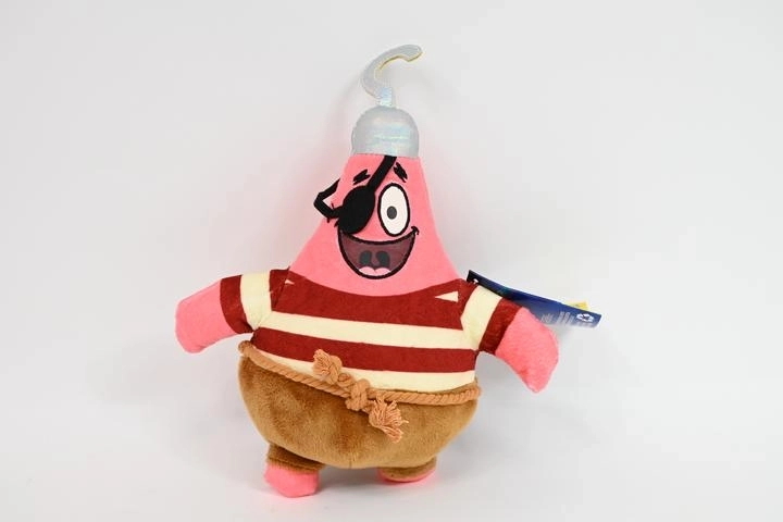 Peluche de Patrick pirata de SpongeBob que brilla en la oscuridad