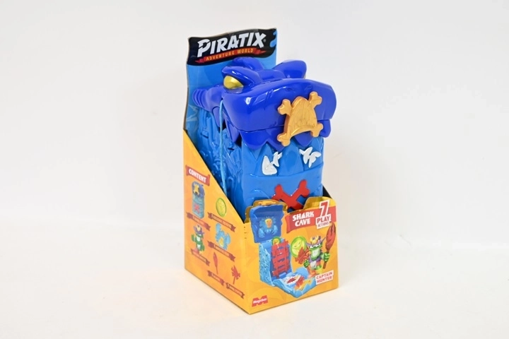 Piratix Adventure World set sorpresa Cueva del Tiburón con figura de Hunter