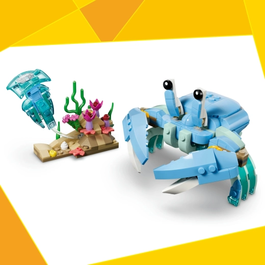 Un cangrejo para jugar con imaginación