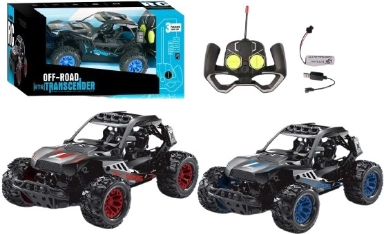 Coche RC todoterreno 27 MHz con carga USB
