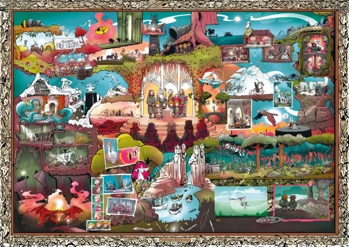 Puzzle Magnolia: el comienzo de la leyenda (1000 piezas)