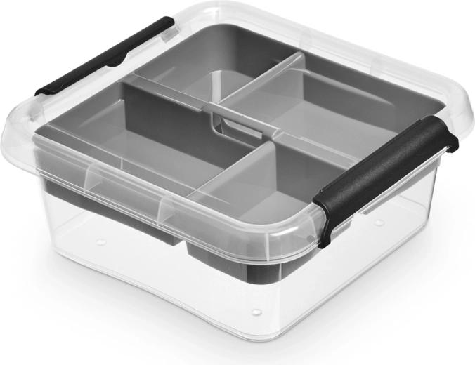 Caja de almacenamiento Simplestore insert con tapa 2 l