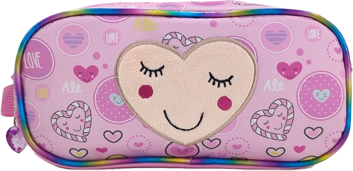 Colgante de corazón para bolso 23,5 cm