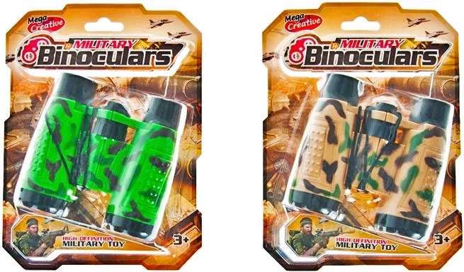 Prismáticos infantiles con brújula