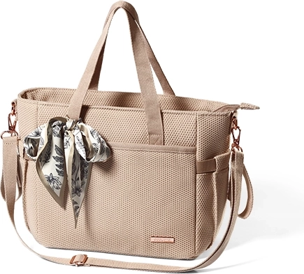 Bolsa cambiadora Babyono Carmen beige
