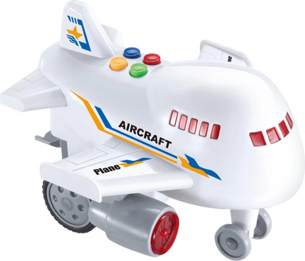 Avión de inercia con efectos 14 cm