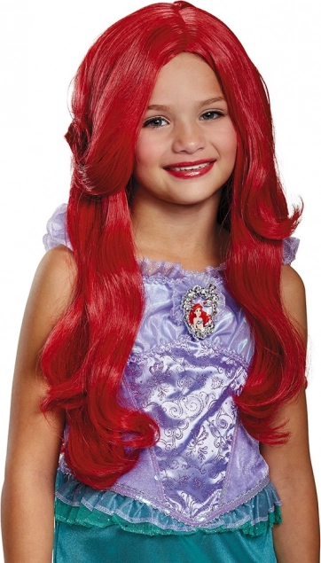 Peluca infantil de la princesa Ariel