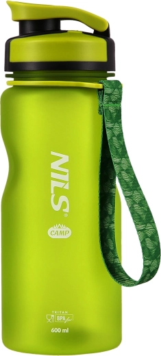 Botella de Tritan para beber NILS CAMP 600 ml – verde