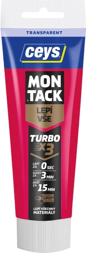Ceys Montack Turbo adhesivo de montaje transparente 125 ml