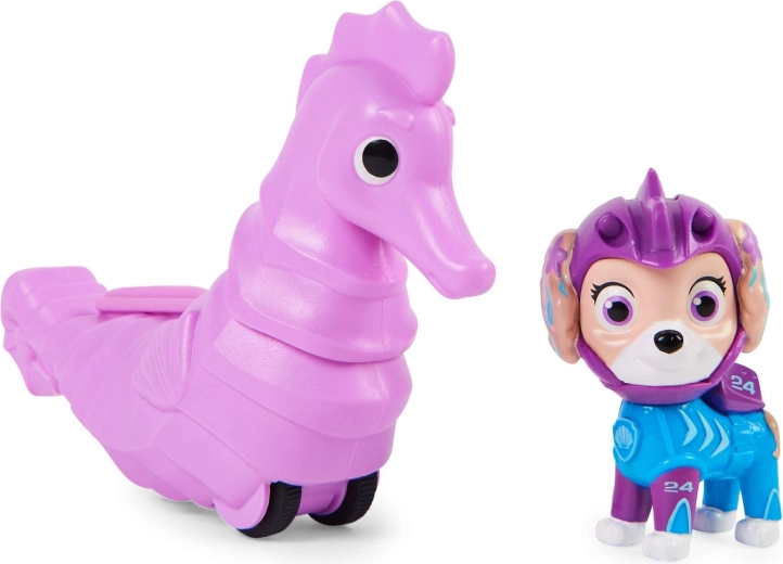 Caballito de mar con ruedas