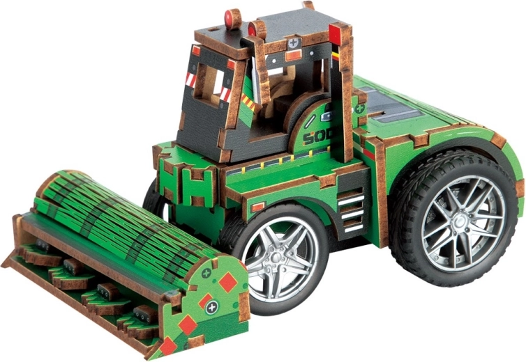 2Kids Toys rompecabezas 3D de madera excavadora - 1 pieza