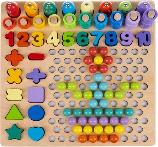 Juego educativo: números, formas y bases de matemáticas