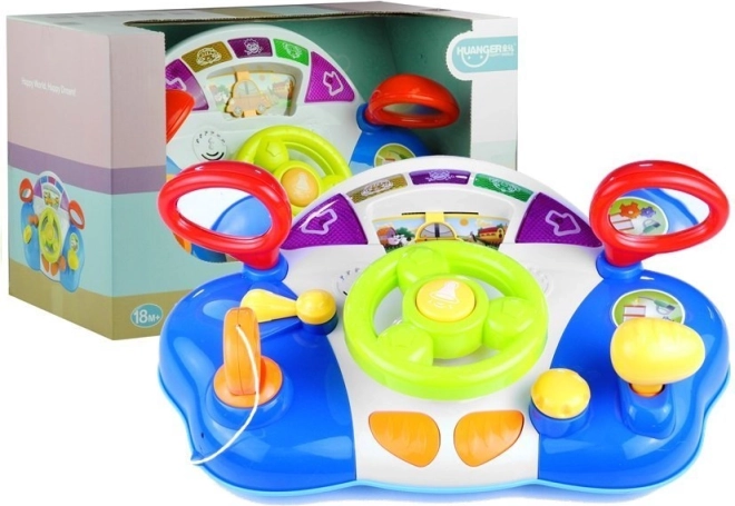Volante infantil interactivo con sonidos