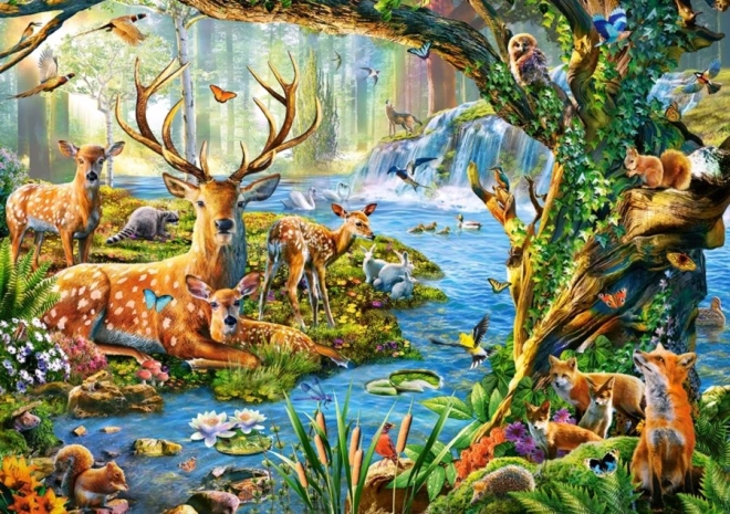 Puzzle Vida en el bosque 500 piezas