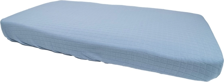 Sábana bajera para cuna Lodger Slumber solid 60 × 120 cm blue fogg