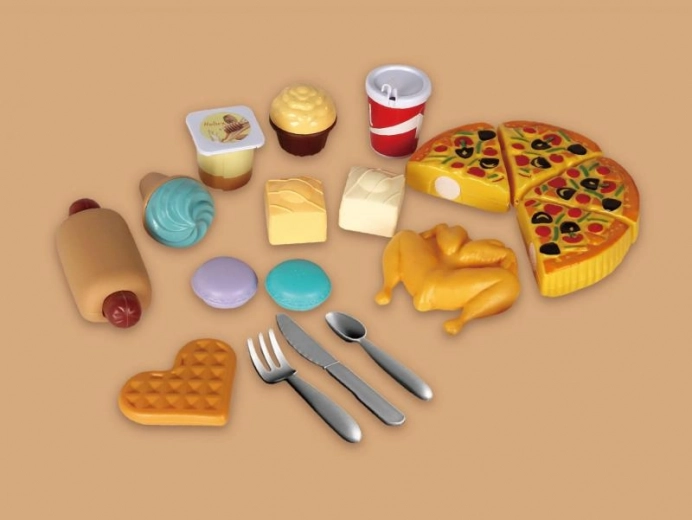 Set de almuerzo para niños - Pizza y pollo