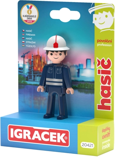EFKO Igráček bombero – figura con accesorios