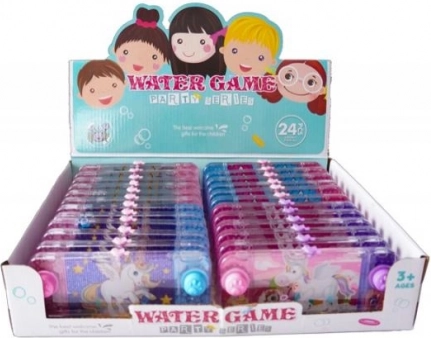 Juego de agua con unicornios para niños