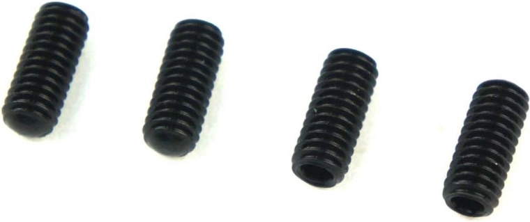 Tornillos de montaje Jamara M4 × 10 mm con cabeza redonda, 4 unidades