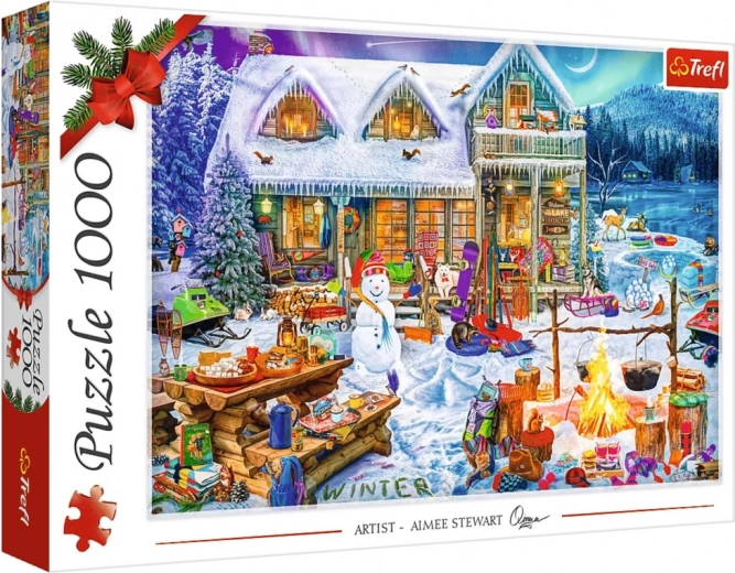 Puzzle de 1000 piezas TREFL Tiempo de invierno XMAS