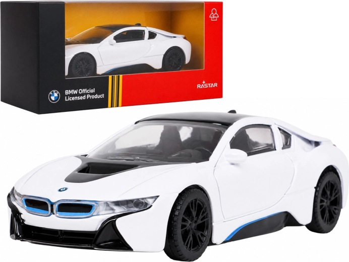 Modelo metálico BMW i8 RASTAR a escala 1:43, negro