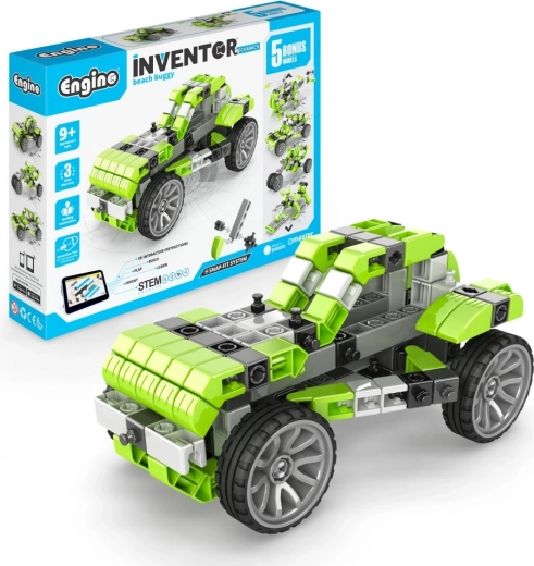 Engino inventor bugina – set de construcción de 5 modelos