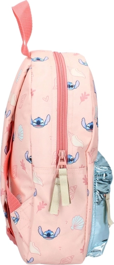 Alegre diseño rosa con conchas