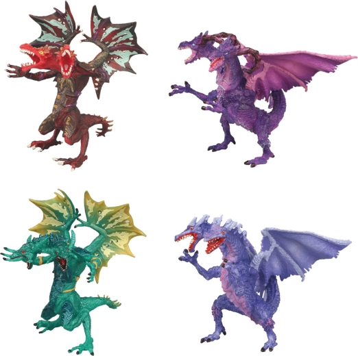 Figura de dragón de 10 cm - 1 unidad